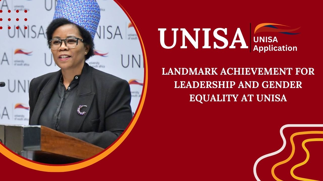 Landmark Achievement for Leadership and Gender Equality at UNISA